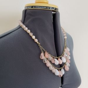 Pink Double Layered Necklace